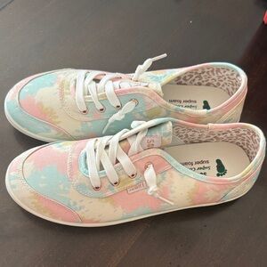Women's Multicolor Canvas Sneakers